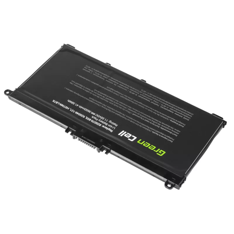 Akku Green Cell HP145 HP Pavilion (LiPo 3600 mAh, 11,55 V, musta)
