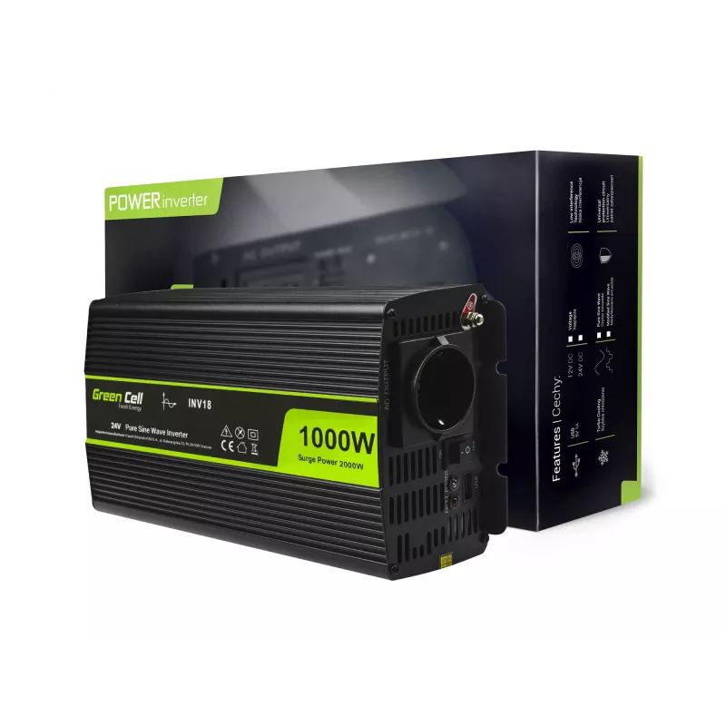 INV18 - Universal - Auto - 24 V - 1000 W - 230 V - DC–AC