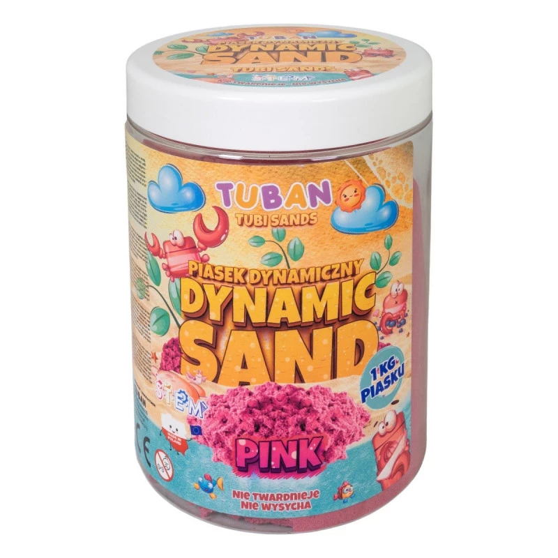 Kineettinen hiekka Tuban TU3553 pinkki 3 vuotta