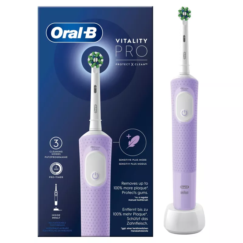 Oral-B Vitality Pro sähköhammasharja violetti 1 harja