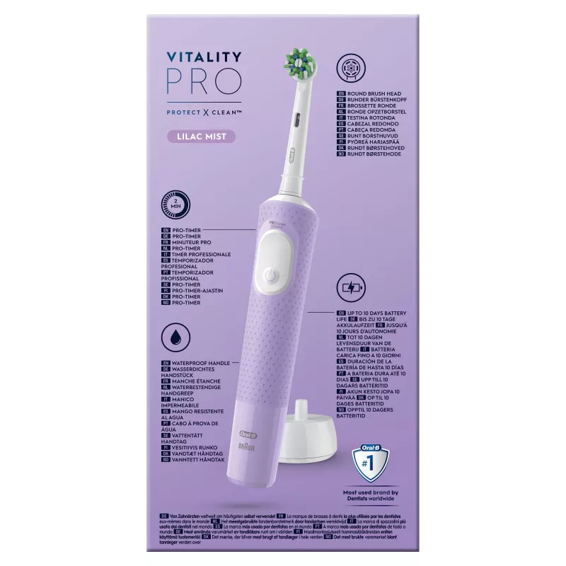 Oral-B Vitality Pro sähköhammasharja violetti 1 harja