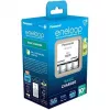 Akkulaturi PANASONIC Eneloop Basic BQ-CC51 + 4x AA 2000 mAh (K-KJ51MCD40E)