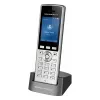 Grandstream Networks WP822 IP-puhelin musta, hopea 2 linjaa LCD Wi-Fi