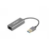 Natec Cricket NNC-1924 USB 3.0 Type-A – RJ45 Ethernet-sovitin, 1000 Mbit/s, 15 cm kaapeli, musta