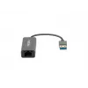Natec Cricket NNC-1924 USB 3.0 Type-A – RJ45 Ethernet-sovitin, 1000 Mbit/s, 15 cm kaapeli, musta