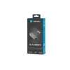 Natec Cricket NNC-1925 USB-C 3.1 Gen 1 – RJ45 Ethernet-sovitin, 1000 Mbit/s, 15 cm kaapeli, alumiini, harmaa