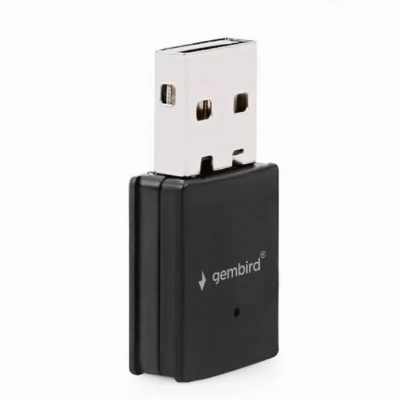 USB 2.0 WLAN-sovitin Gembird WNP-UA300-01 — RTL8192EU, 2,4 GHz, 802.11b/g/n, 300 Mbit/s