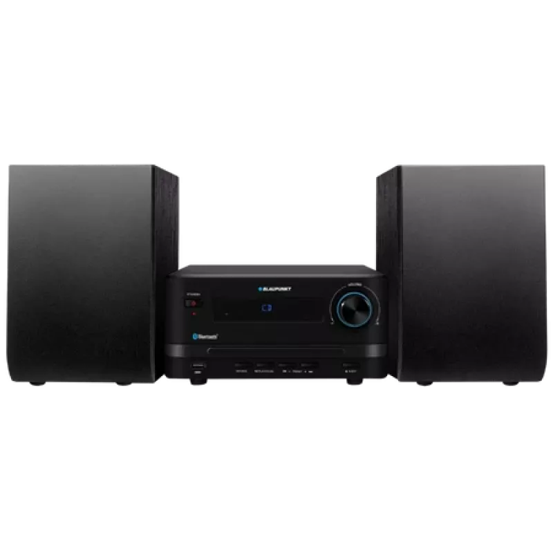 Kotiaudiomikrojärjestelmä BLAUPUNKT MS14BT — CD/MP3-soitin, Bluetooth, USB, FM RDS, 15 W RMS, musta