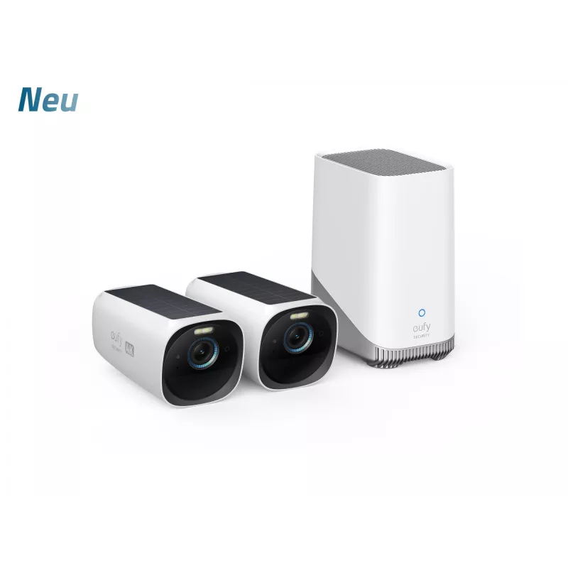 Eufy T88713W1 EufyCam S330 (eufyCam 3) - 2 kameran sarja