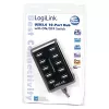 Logilink UA0125 USB-keskitin 10-porttinen USB2.0 virtalähteellä 3.5A, | Logilink