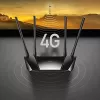 Cudy LT400 langaton reititin Fast Ethernet single-band (2.4 GHz) 4G musta