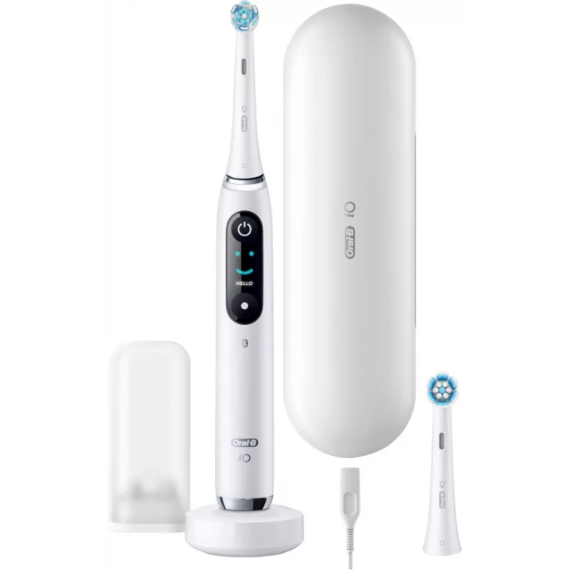 Oral-B iO 9N värähtelevä hammasharja aikuisille valkoinen