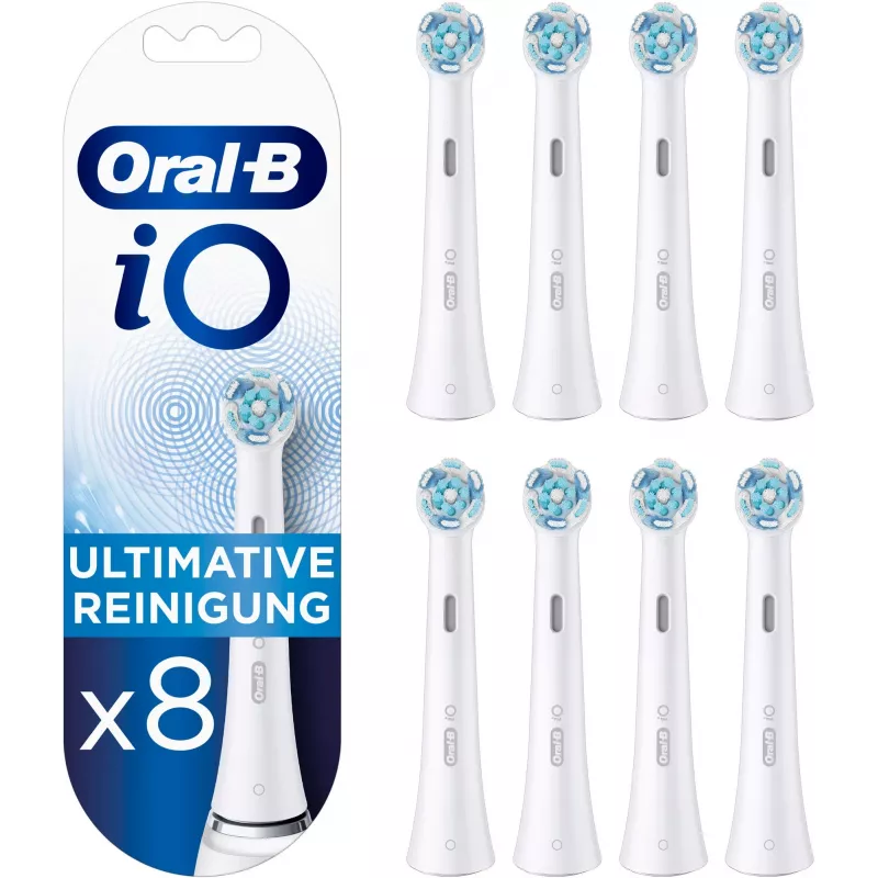 Hammasharjan harjaspäät Oral-B iO Ultimate Clean, 8 kpl:n pakkaus