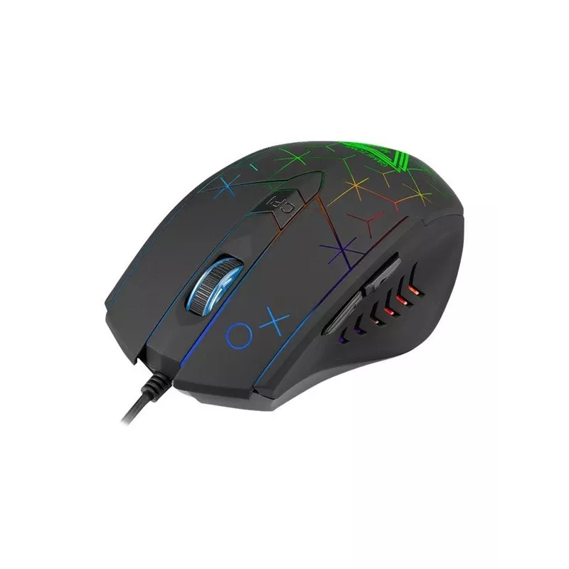 Tracer GAMEZONE XO - hiiri - USB - hiiri - optinen - 6 painiketta - musta