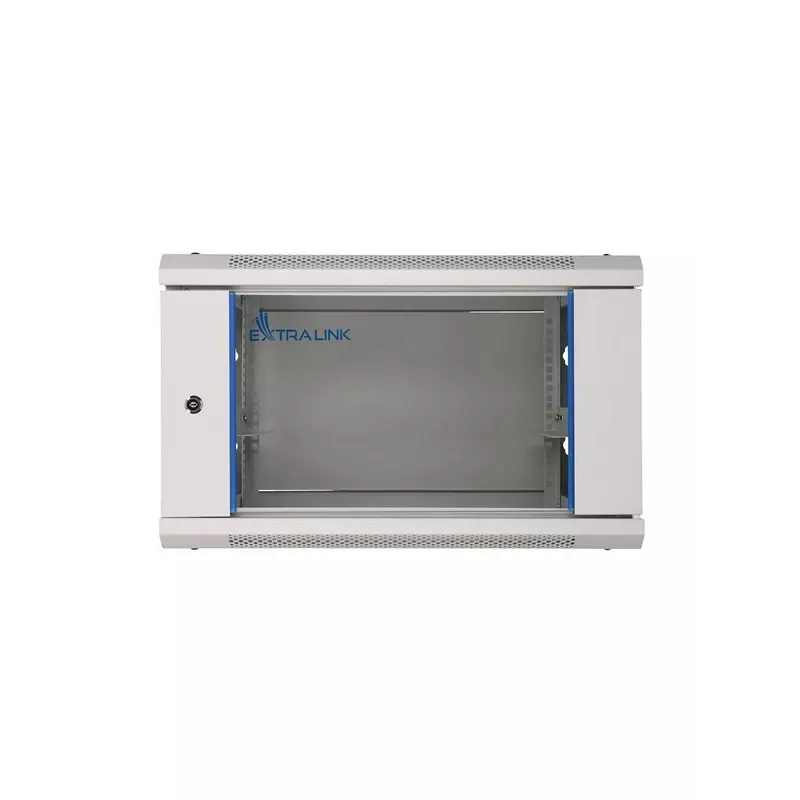 Extralink rack-asennuskaappi 4U 600x600 harmaa seinäasennettava