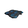 Tracer Gamezone Turbo kannettavan jäähdytysalusta enintään 17", 4 tuuletinta 140 mm, USB-keskitin, sininen LED, musta