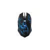 Esperanza MX203 SCORPIO - hiiri - USB - sininen - hiiri - optinen - 6 painiketta - musta