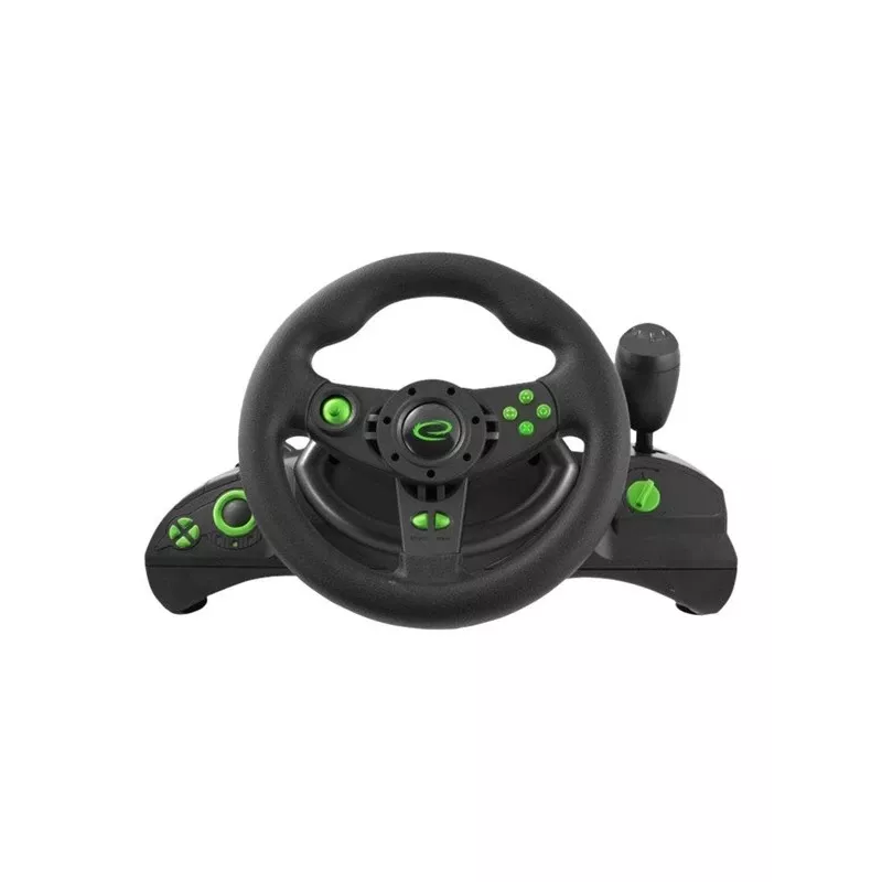 Esperanza EGW102 peliohjain ratti PC, PlayStation 3 digitaalinen USB musta, vihreä