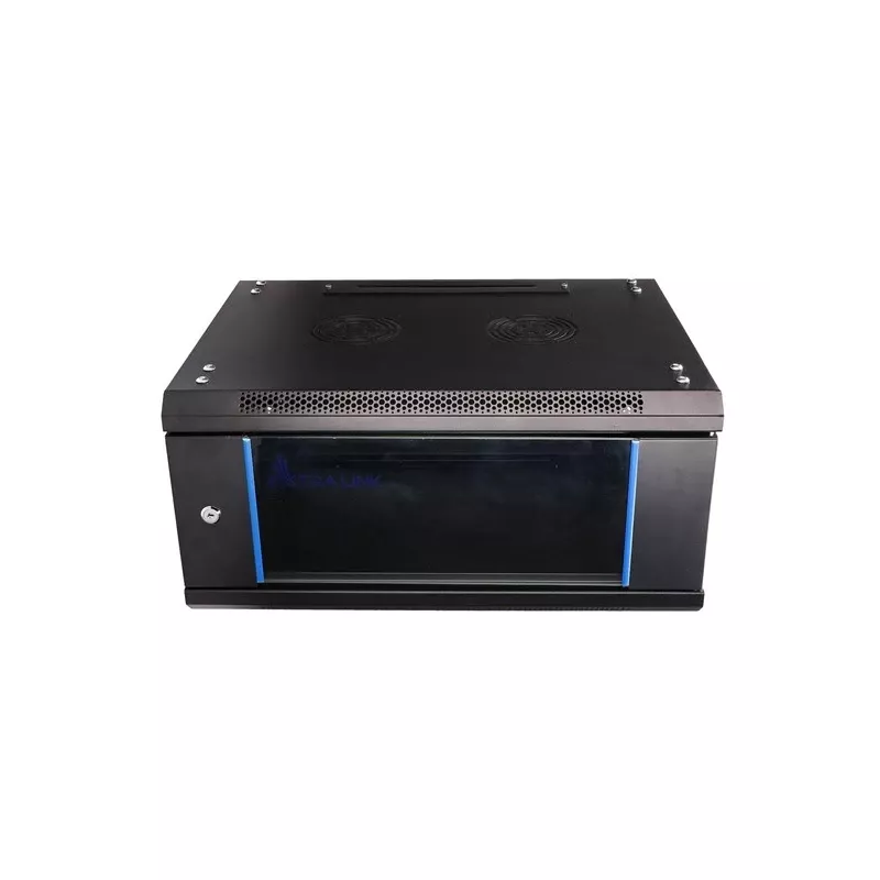 Seinäkotelo Extralink Extralink rack-asennuskaappi 4U 600x600 musta