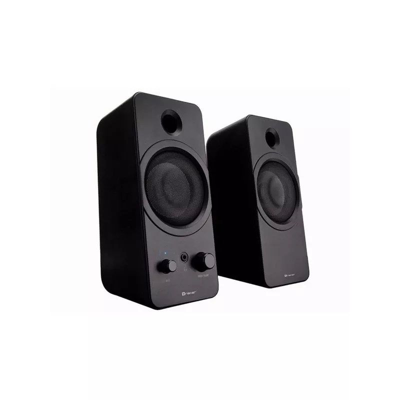 Pöytäkaiuttimet 2.0 TRACER Mark 12 W, USB-virransyöttö, Bluetooth, 2-tie, 2 elementtiä, musta