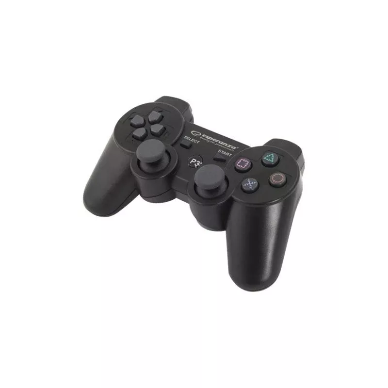 Esperanza EGG109K peliohjain musta Bluetooth joystick analoginen PlayStation 3