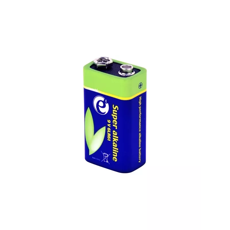 Gembird EG-BA-6LR61-01 kotitalousparisto kertakäyttöparisto alkaline