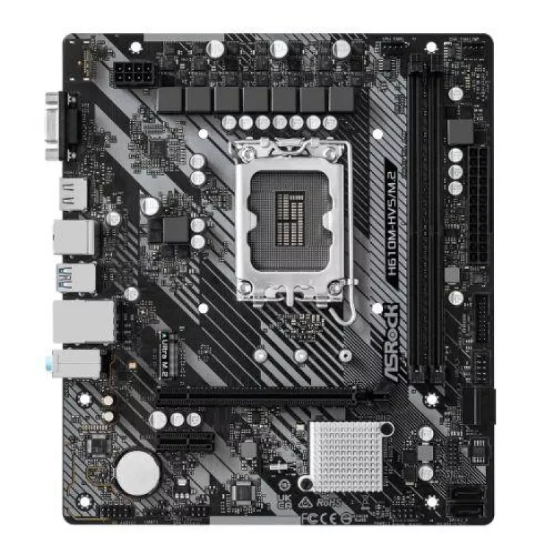 ASRock H610M-HVS/M.2 R2.0 DDR4 LGA1700 Micro-ATX emolevy