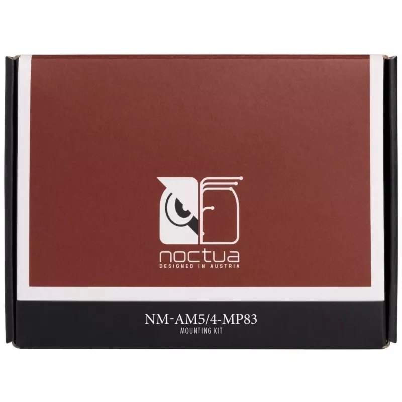 Asennussarja Noctua NM-AM5/4-MP83 mustakromi Socket AM4 AM5