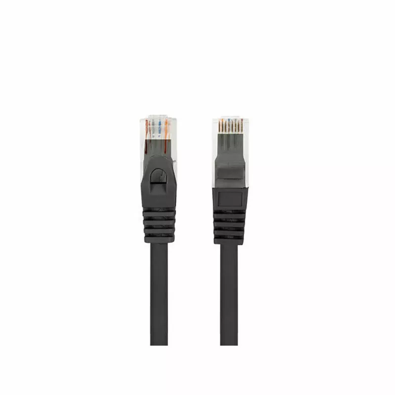 Verkkokaapeli LANBERG PCU6-10CU-0050-BK Cat6 U/UTP RJ-45 0,5 m musta