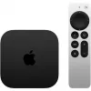 Apple TV 4K musta, Silver 4K Ultra HD 128 GB Wi-Fi Ethernet LAN