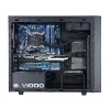 Cooler Master N200 - torni - Mini ITX / Micro ATX - ilman virtalähdettä (ATX / PS/2)