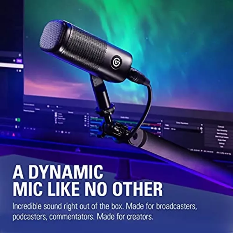 PC-mikrofoni Elgato Wave DX musta
