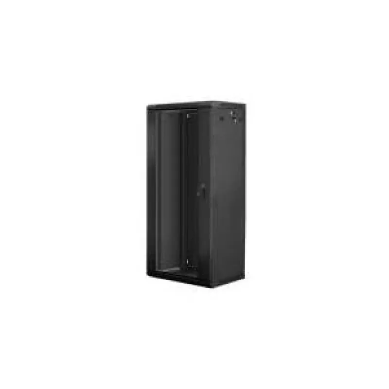 Lanberg seinäasennettava kaappi 19'' purettu litteä pakkaus 27U/600x450mm musta