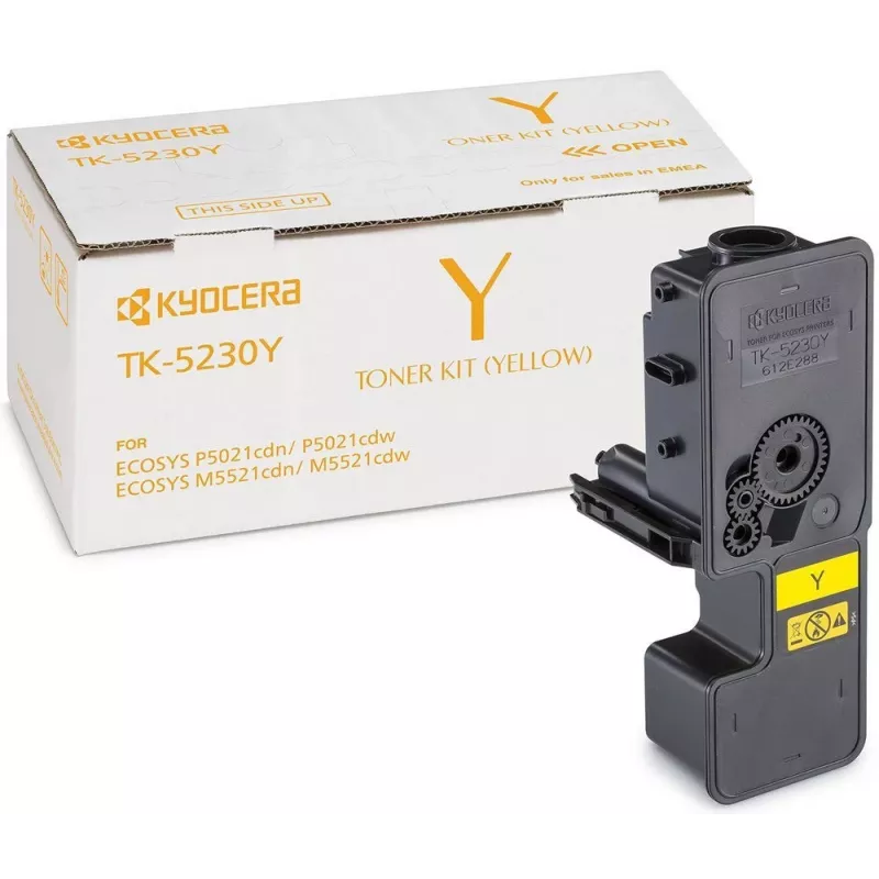 KYOCERA TK-5230Y värikasetti 1 kpl alkuperäinen keltainen