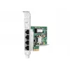 HPE - 331T - verkkosovitin - PCIe 2.0 x4 Low Profile Gigabit Ethernet x 4