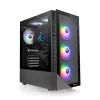 PC-kotelo Thermaltake View 200 TG ARGB Midi Tower musta