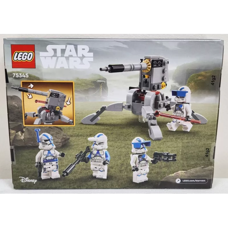 LEGO 75345 Star Wars 501st Clone Troopers Battle Pack -sarja rakennettava lelu