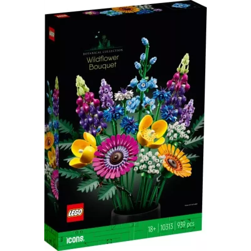 LEGO Icons Wildblumenstrauß setti 10313, monivärinen