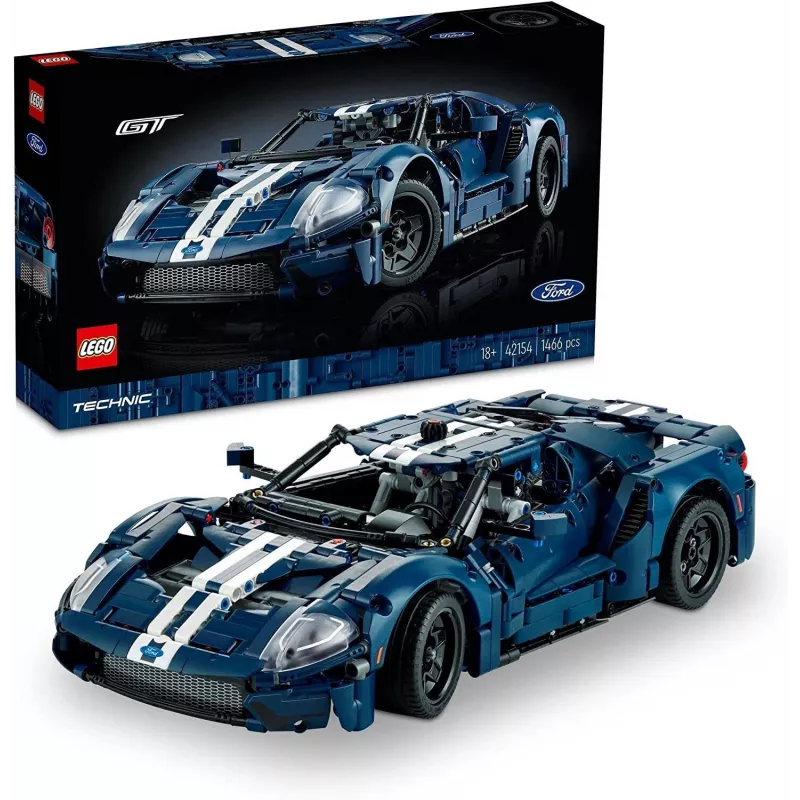 LEGO 42154 Technic 2022 Ford GT mallirakennussarja aikuisille