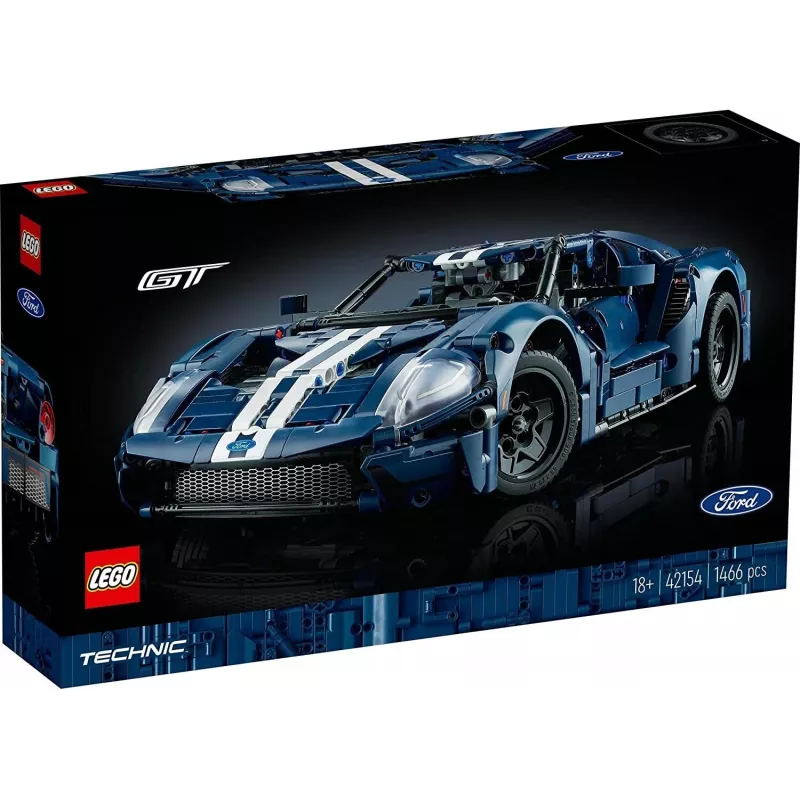 LEGO 42154 Technic 2022 Ford GT mallirakennussarja aikuisille