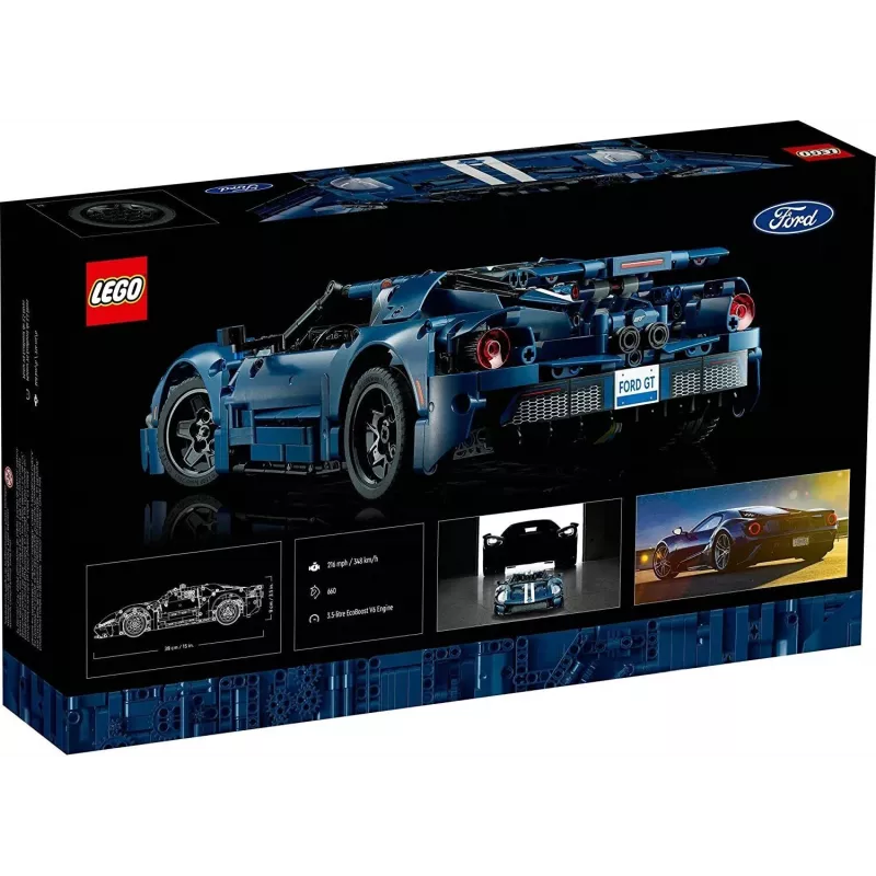 LEGO 42154 Technic 2022 Ford GT mallirakennussarja aikuisille