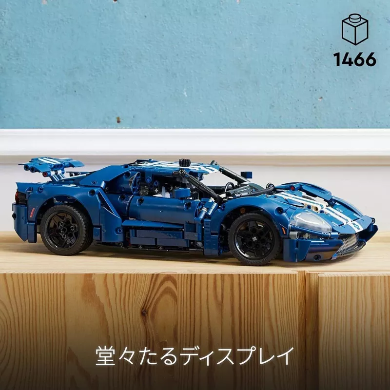 LEGO 42154 Technic 2022 Ford GT mallirakennussarja aikuisille