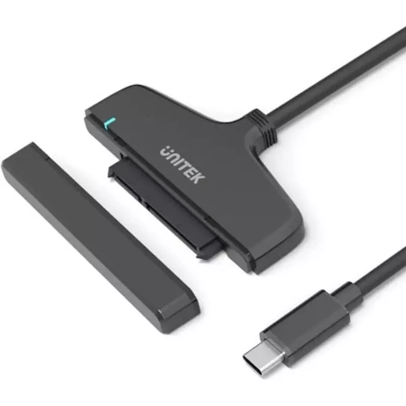 UNITEK Y-1096A USB-C – SATA III -sovitin 2,5 tuuman HDD/SSD-levylle