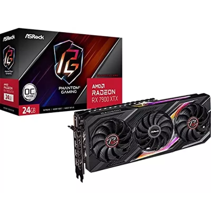 ASRock Radeon RX 7900 XTX Phantom Gaming 24GB GDDR6 näytönohjain