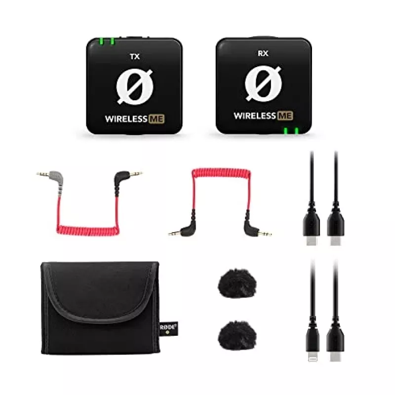 WIME RODE WIRELESS ME Dual-Channel langaton mikrofonijärjestelmä vloggaajille podcastaajille