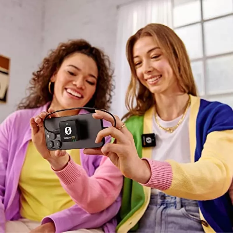 WIME RODE WIRELESS ME Dual-Channel langaton mikrofonijärjestelmä vloggaajille podcastaajille