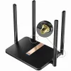 Cudy LT500D langaton reititin Fast Ethernet dual-band (2,4 GHz / 5 GHz) 4G musta