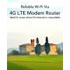 Cudy LT500D langaton reititin Fast Ethernet dual-band (2,4 GHz / 5 GHz) 4G musta