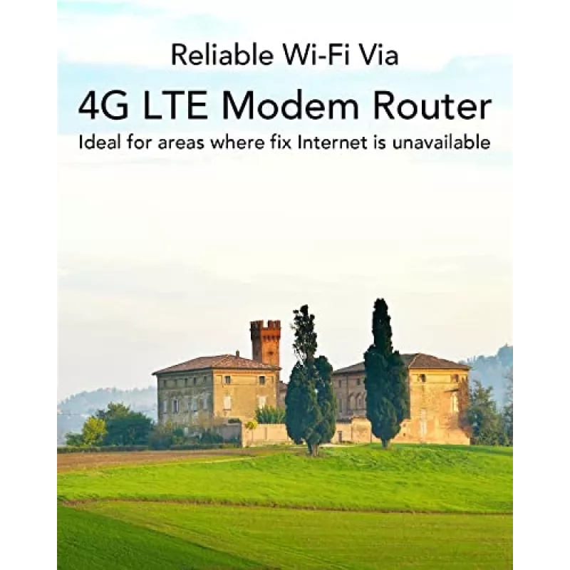 Cudy LT500D langaton reititin Fast Ethernet dual-band (2,4 GHz / 5 GHz) 4G musta