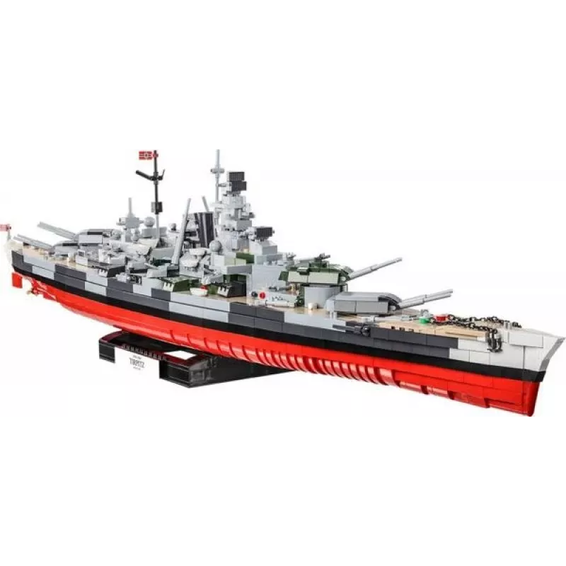 COBI 4839 Historical Collection taistelulaiva Tirpitz rakennuspalikkasarja, 2810 osaa, 1:300